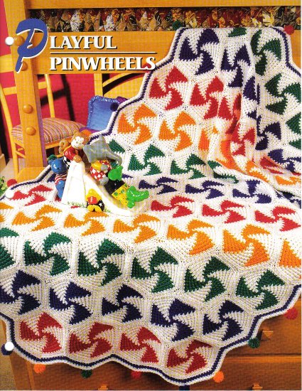 Annie’s Attic Q & A Club~ Playful Pinwheels~ Free Shipping