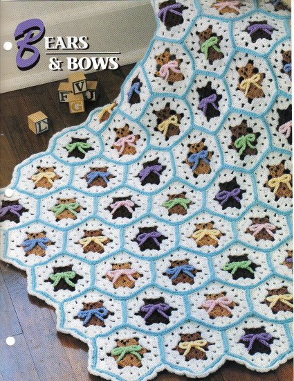 Annie’s Attic Q & A Club~ Bears & Bows~ Free Shipping