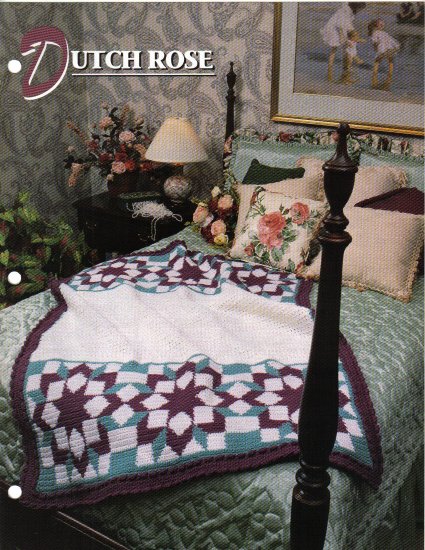 Annie’s Attic Q & A Club~ Dutch Rose~ Free Shipping