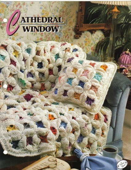 Annie’s Attic Q & A Club~ Cathedral Window~ Free Shipping