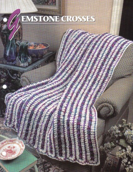 Annie’s Attic Q & A Club~ Gemstone Crosses~ Free Shipping