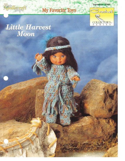 Needlecraft Shop~ Crochet Colector's Series~ Little Harvest Moon~ Free Shipping