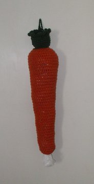 Carrot~ Plastic Grocery Bag Holder Keeper~ Free Shipping