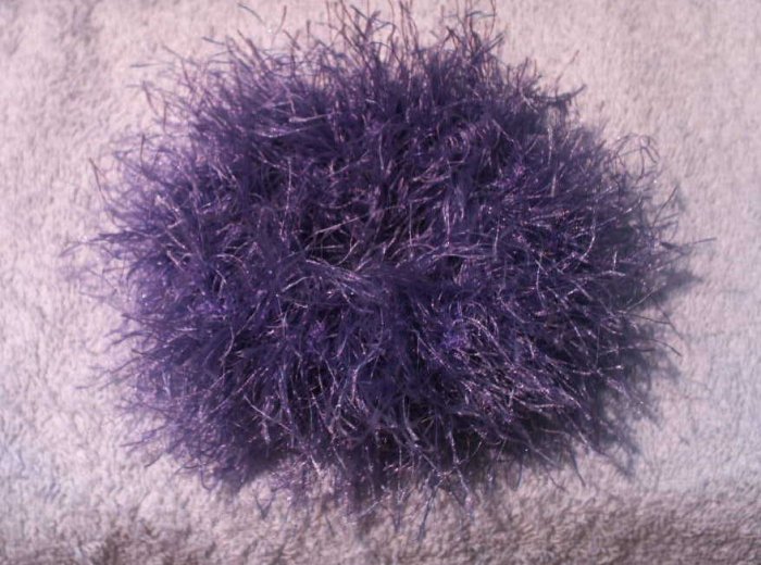 Ponytail Hair Scrunchie~ Lavender~ Free Shipping