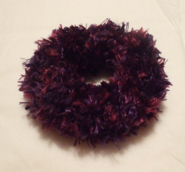 Ponytail Hair Scrunchie~ Parrot(purple)~ Free Shipping