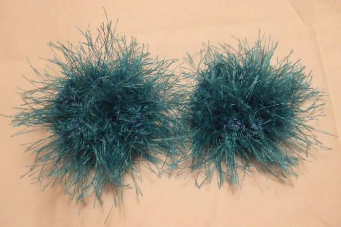 Baby/Toddler Hair Scrunchie Scrunchies Pair~ Turquoise~ Free Shipping