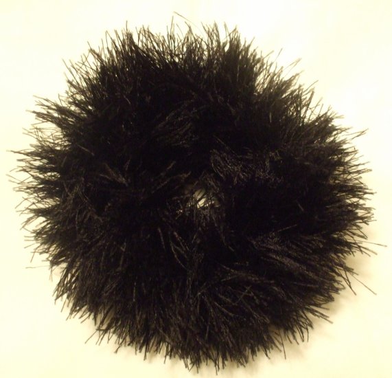 Ponytail Hair Scrunchie~ Black~ Free Shipping