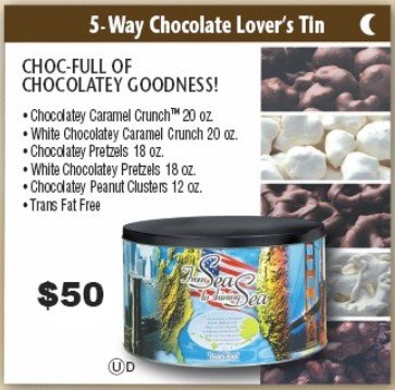 5 Way Chocolate Lover's Tin