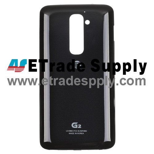 OEM LG G2 D800 Battery Door - Black