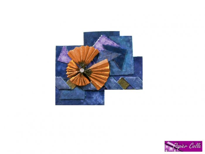 Butterfly Fans Blue And Orange