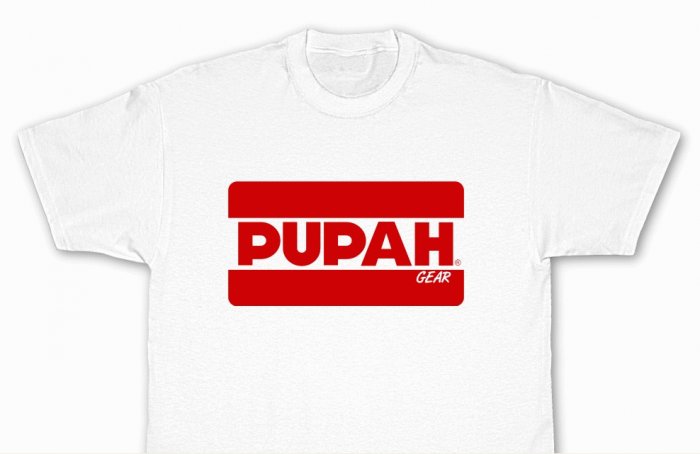 PUPAH White T-Shirt-Official