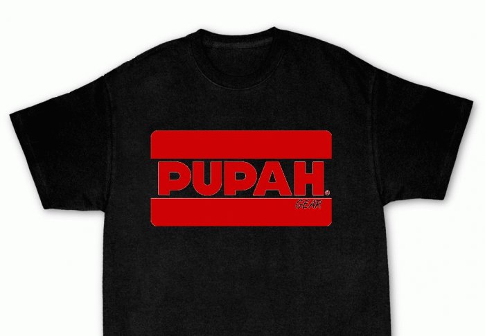 PUPAH Black T-Shirt-Official