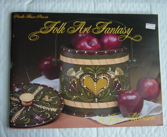 Folk Art Fantasy by Joyce Morrison Painting Book