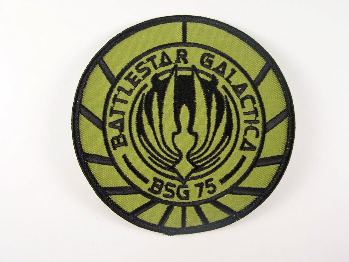 Battlestar Galactica BSG 75 Tactical Green Patch