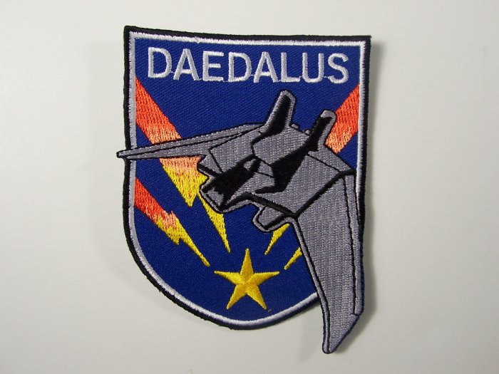 Stargate Atlantis TV Series Daedalus Ship Logo Patch