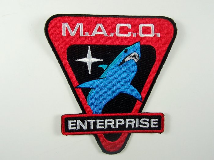 Star Trek Enterprise TV Series M.A.C.O. Shark Patch