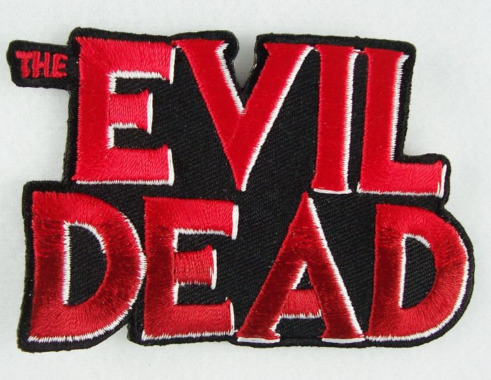 Evil Dead Movie Name Logo Embroidered Patch