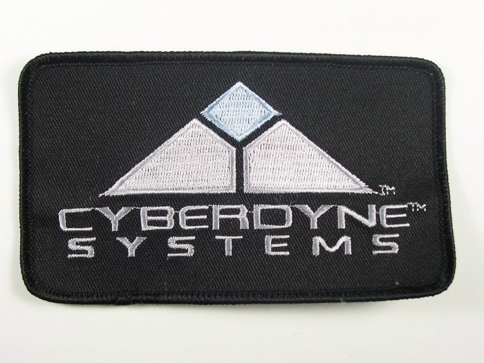 Terminator Movies Cyberdyne Systems Logo Patch