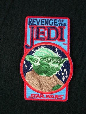 Star Wars Revenge of the Jedi Yoda Logo Patch