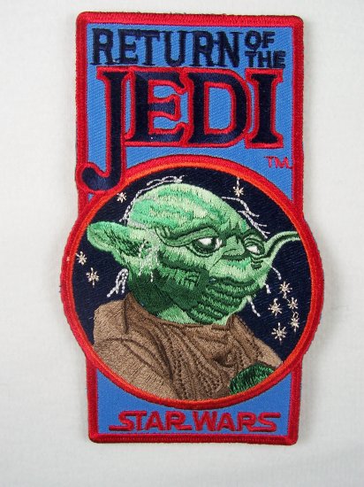 Star Wars Yoda Return of the Jedi Logo Patch