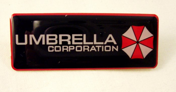 Resident Evil Umbrella Corporation Logo Enamel Pin