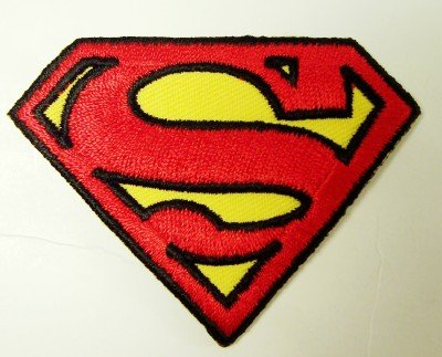 Superman S Logo Embroidered Shoulder Patch