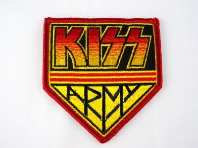 Kiss Army Embroidered Patch