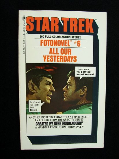Star Trek Fotonovel #6 All Our Yesterdays
