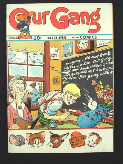 Our Gang Comics # 16 Carl Barks Art Dell Comics 1945