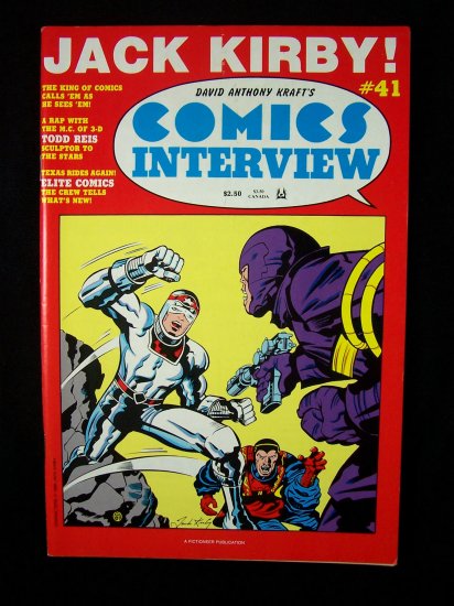 Comics Interview #41 Jack Kirby Bob Burden 1986