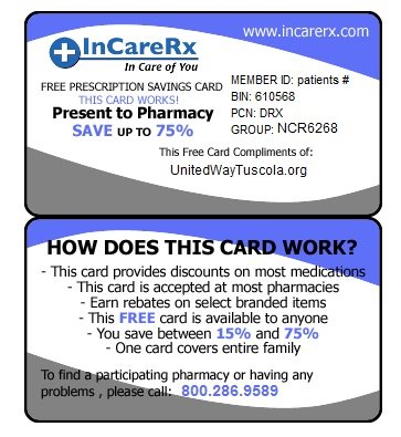 free prescription discount card