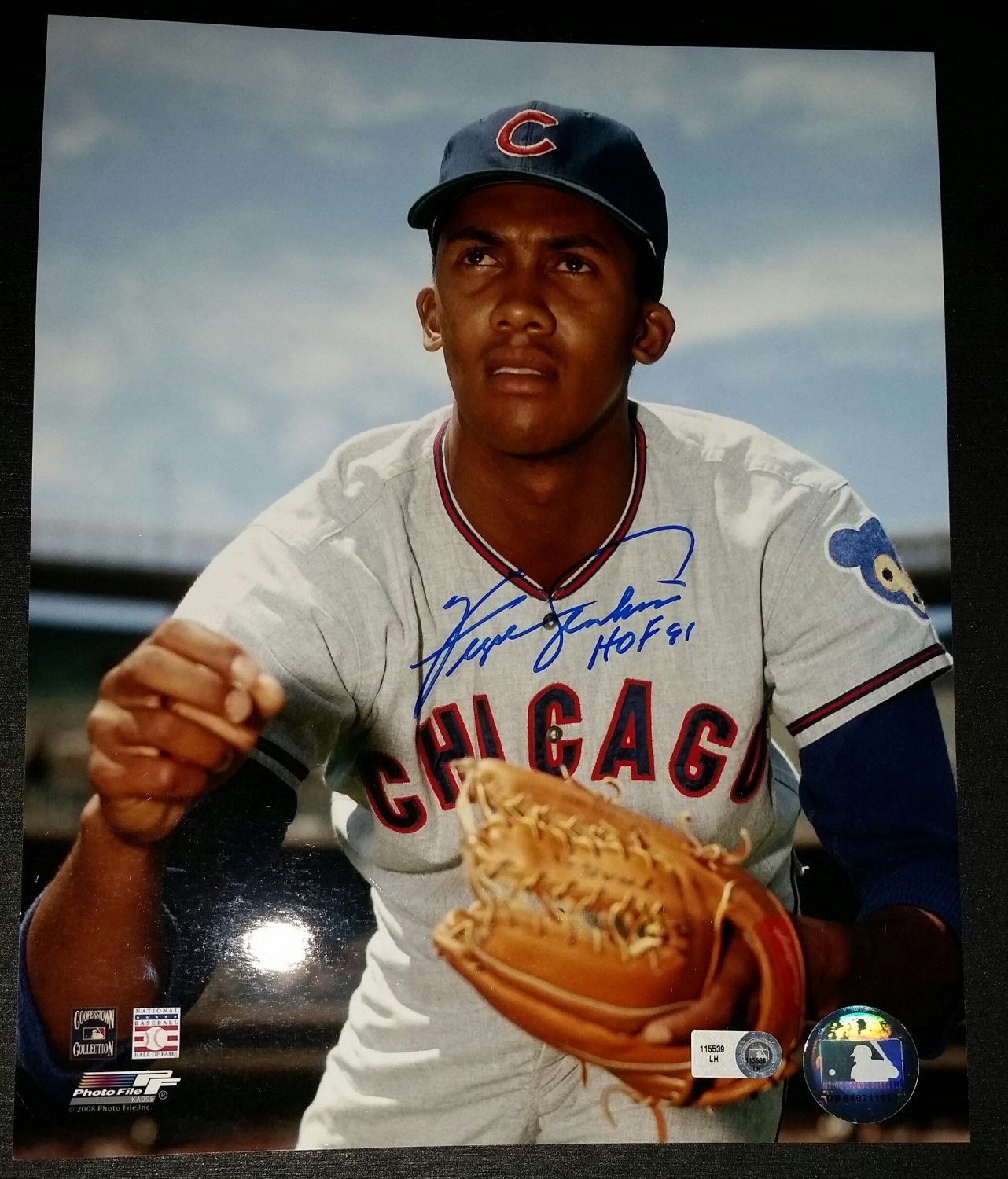 Fergie Jenkins Hof Auto Signed X Photo W Hof Inscription