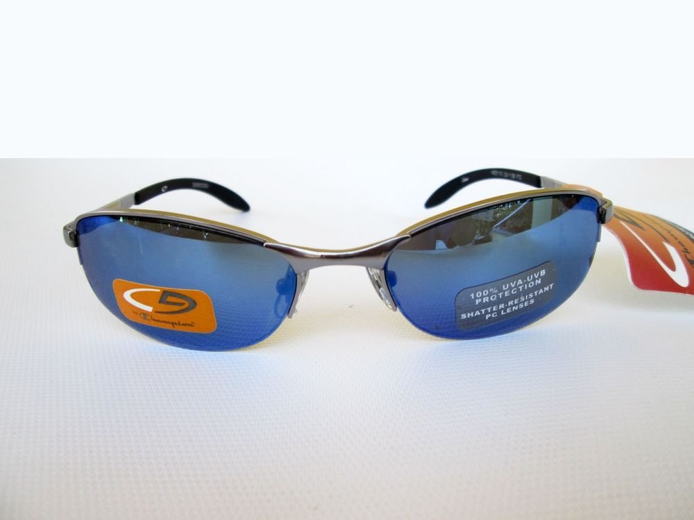 Good Small Lens Men's Sunglasses With Blue Mirror Lens For Everyday Use.