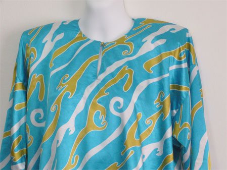 Baju Kedah - Biru Tua