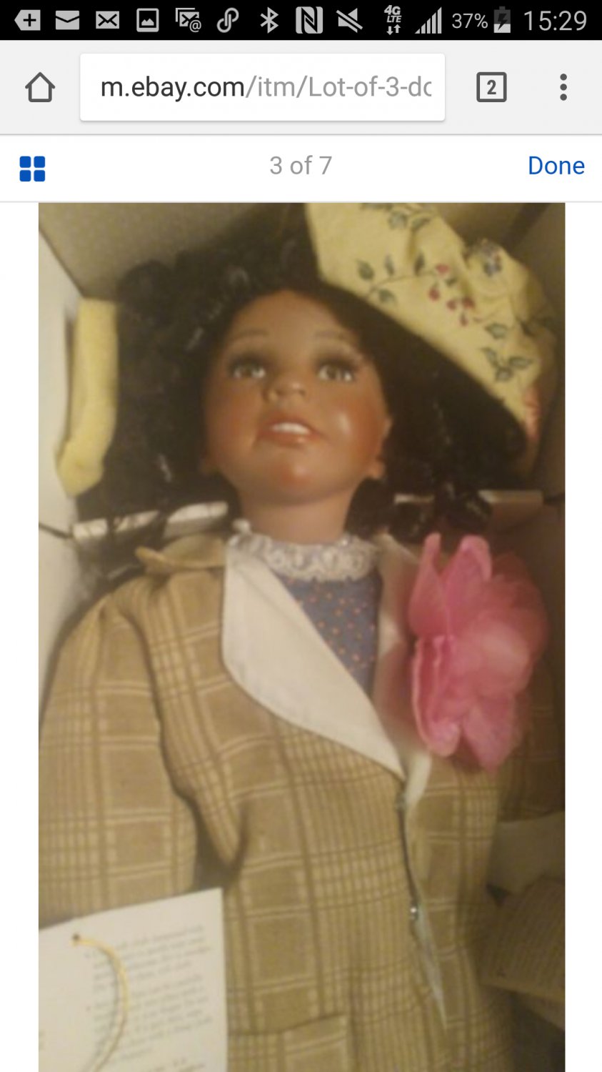 Lot of 3 dolls Paradise Galleries Nathan, Emma, Other