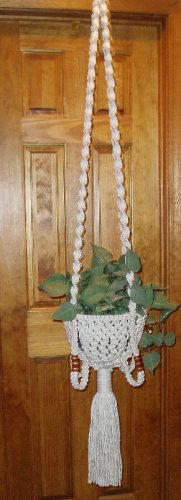 MACRAME PLANT HANGER CUSTOM DESIGN