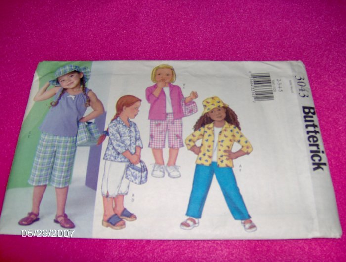 Butterick Pattern 3043