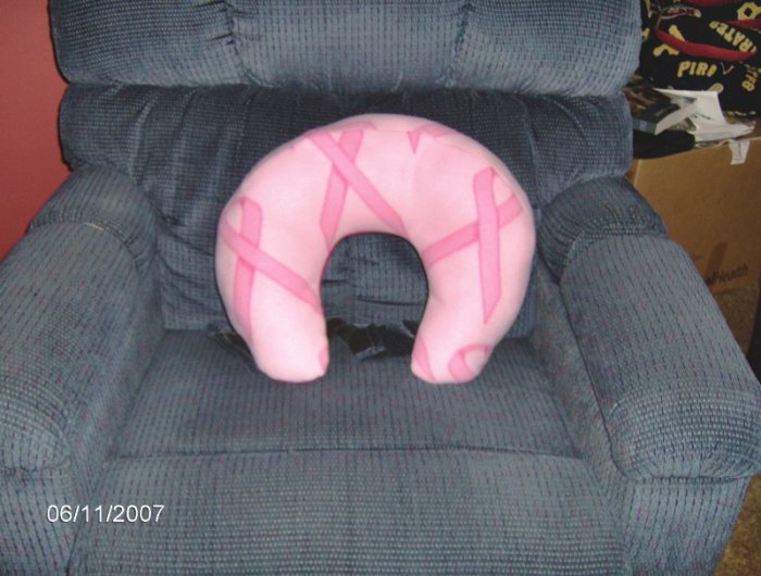 Pink on Pink Head and Neck Support Medium Pillow