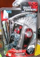 TRANSFORMERS DECEPTICONS NINTENDO Wii REMOTE COVER NEW