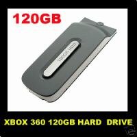 NEW OFFICIAL XBOX 360 HARD DRIVE 120GB HDD CHEAPEST