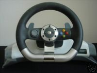 Xbox 360 Wireless Steering Wheel w/Forza MS 2 and PGR3