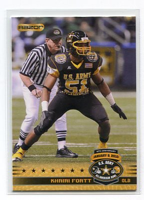 KHAIRI FORTT 2010 Razor #20 Penn State Nittany Lions 4-star OLB (Nationally Ranked #11)