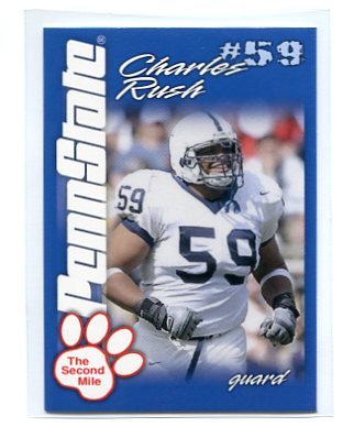 CHARLES RUSH 2004 Penn State Second Mile College card PRE-ROOKIE