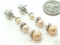 Designer Drop Pearl Earrings - BBdp