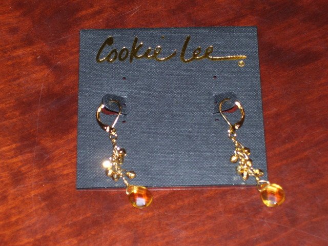 Cookie Lee Amber Earrings - BBcl