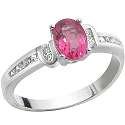 Red Garnet CZ Ring - BBrg