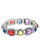 Designer Inspired Color Stone Bracelet - BBcs