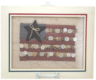 Flag Quilt Window - G22292