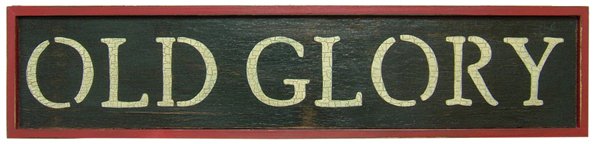 Old Glory Sign - GJHE5399