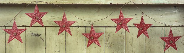 Vintage Star Garland - G107662